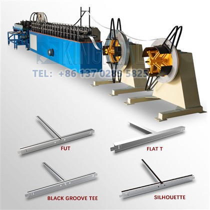 Máquina de fabricação de barras T teto